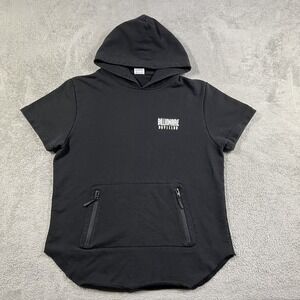 Billionaire Boys Club Hoodie Mens XL Black Pullover Sweater French Terry